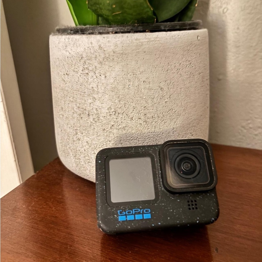 GoPro Black and Blue Webcam